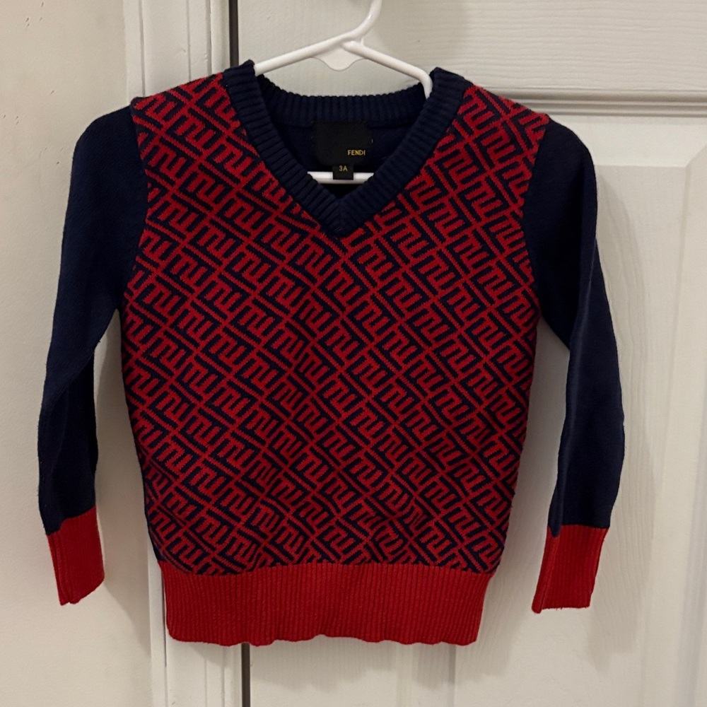 Fendi Kids Monogram Sweater